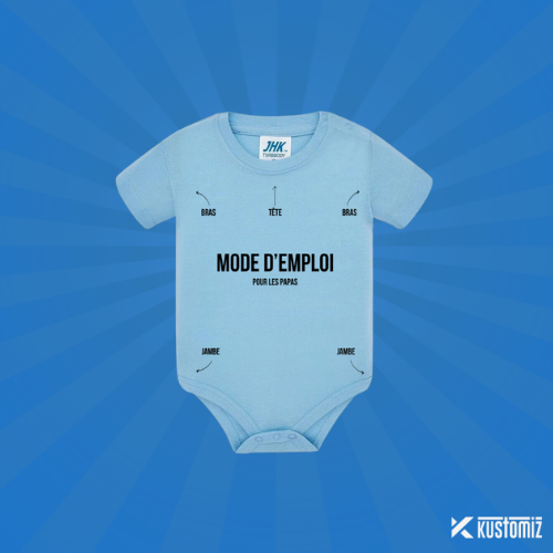Body Mode emploi Papa – 100% Coton
